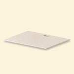 Encimera de cerámica blanca para el módulo plancha Pilotis Vivaplancha.
::visuel:creme