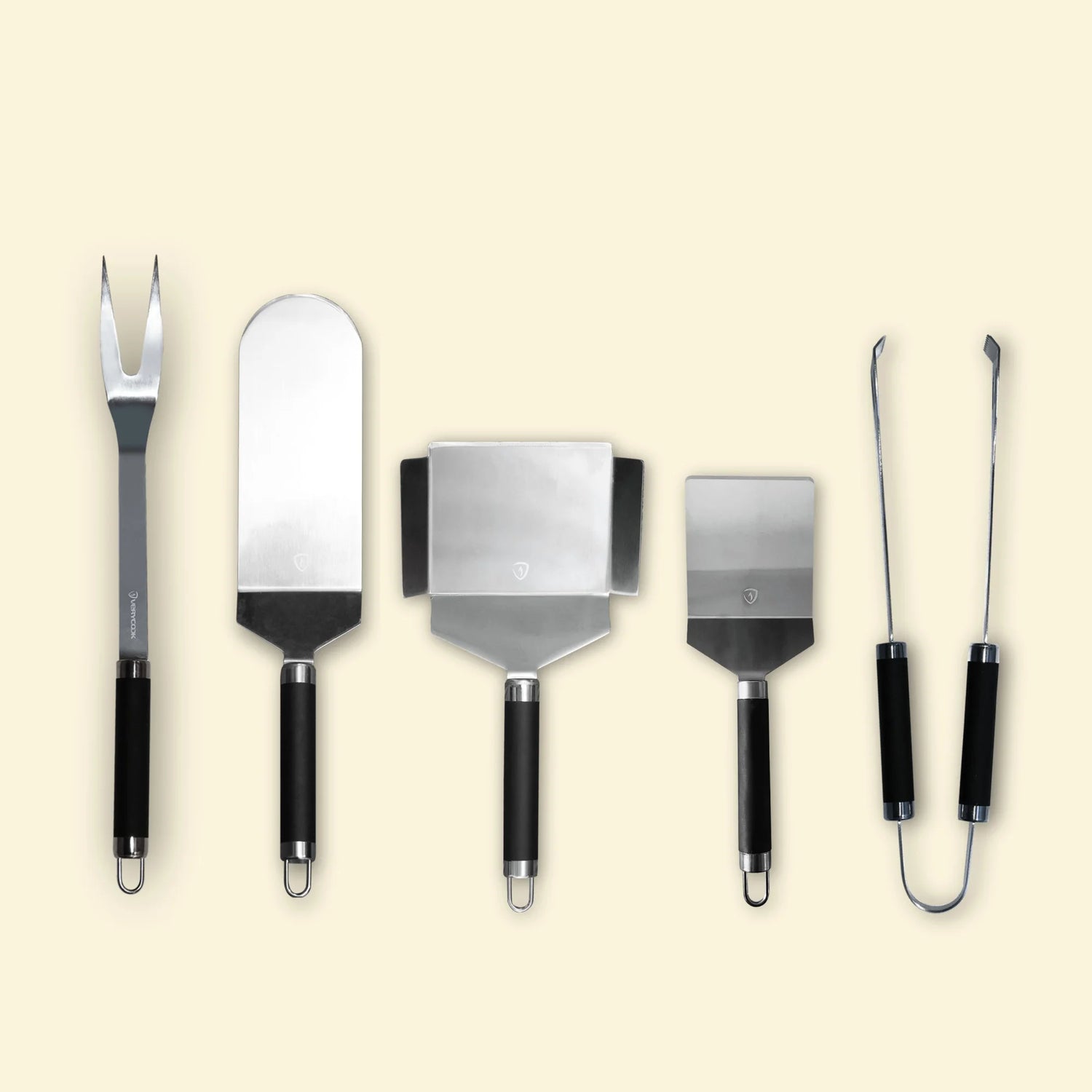 Pack de 5 espátulas de inox